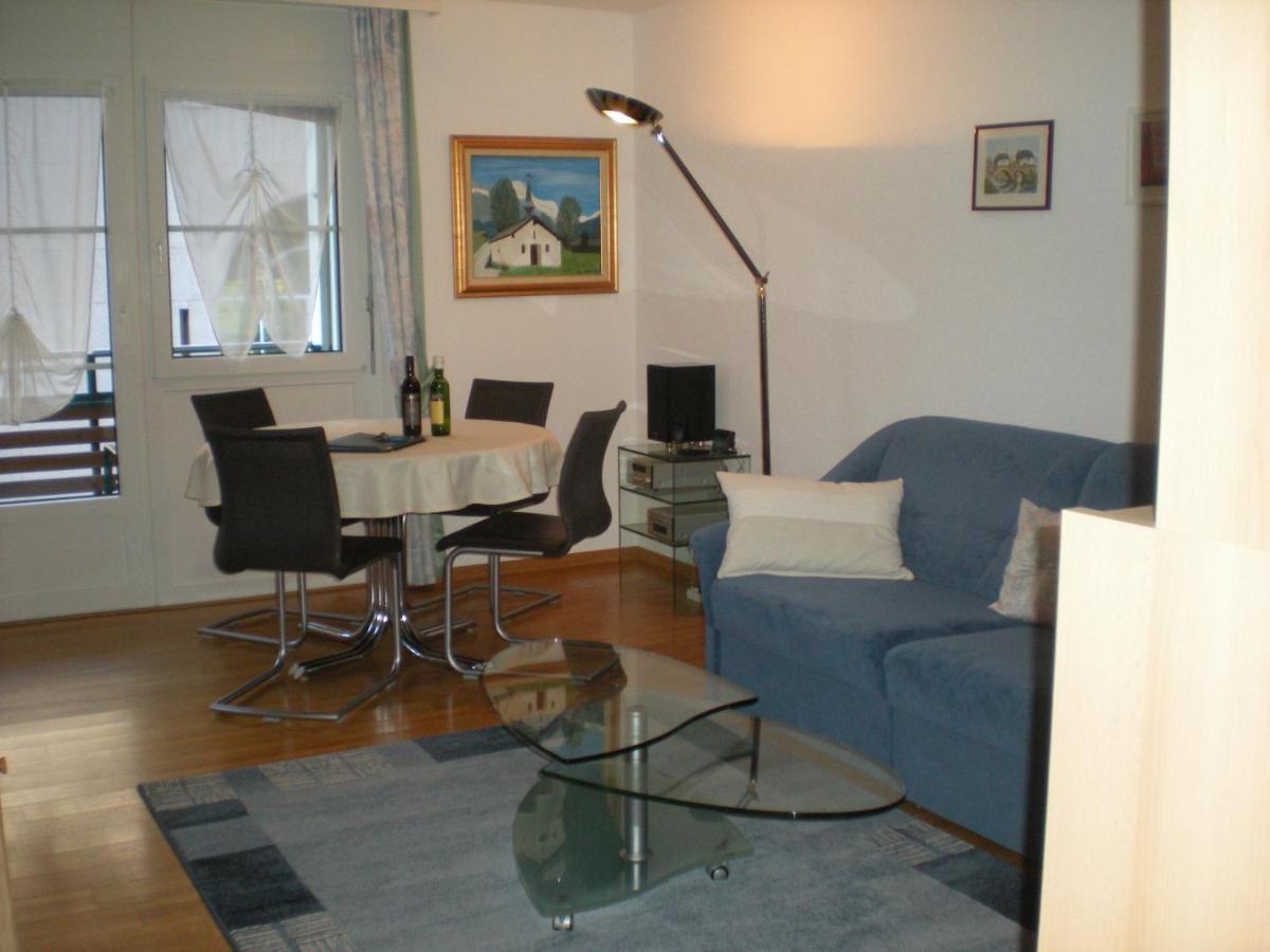 Appartementhaus La Promenade Leukerbad Esterno foto