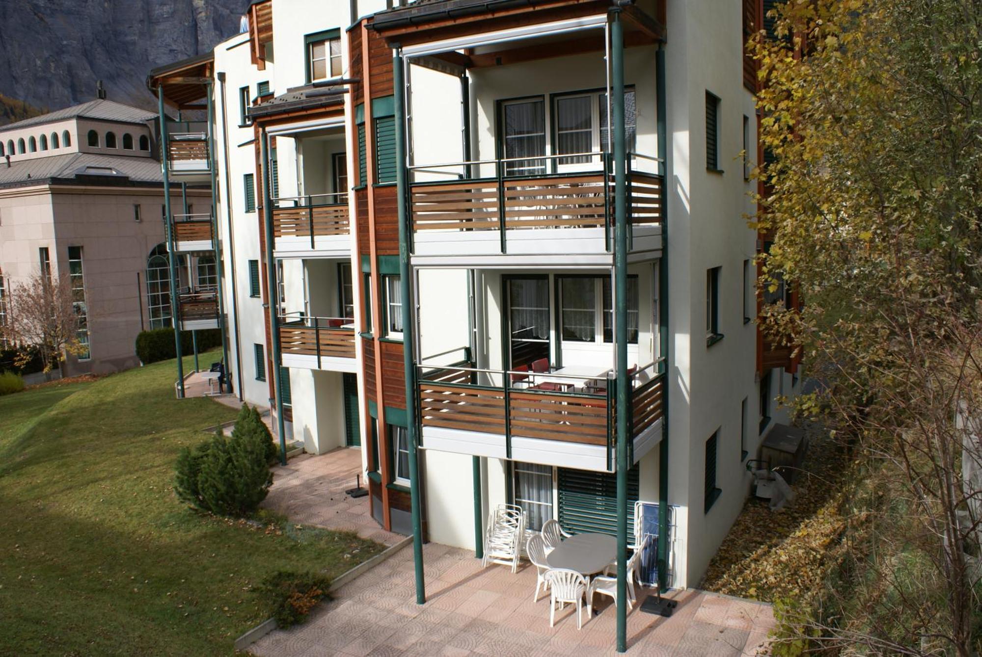 Appartementhaus La Promenade Leukerbad Esterno foto
