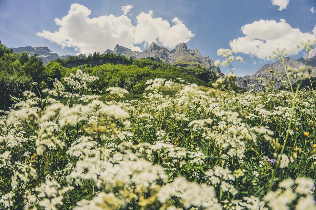 Appartementhaus La Promenade Leukerbad Esterno foto