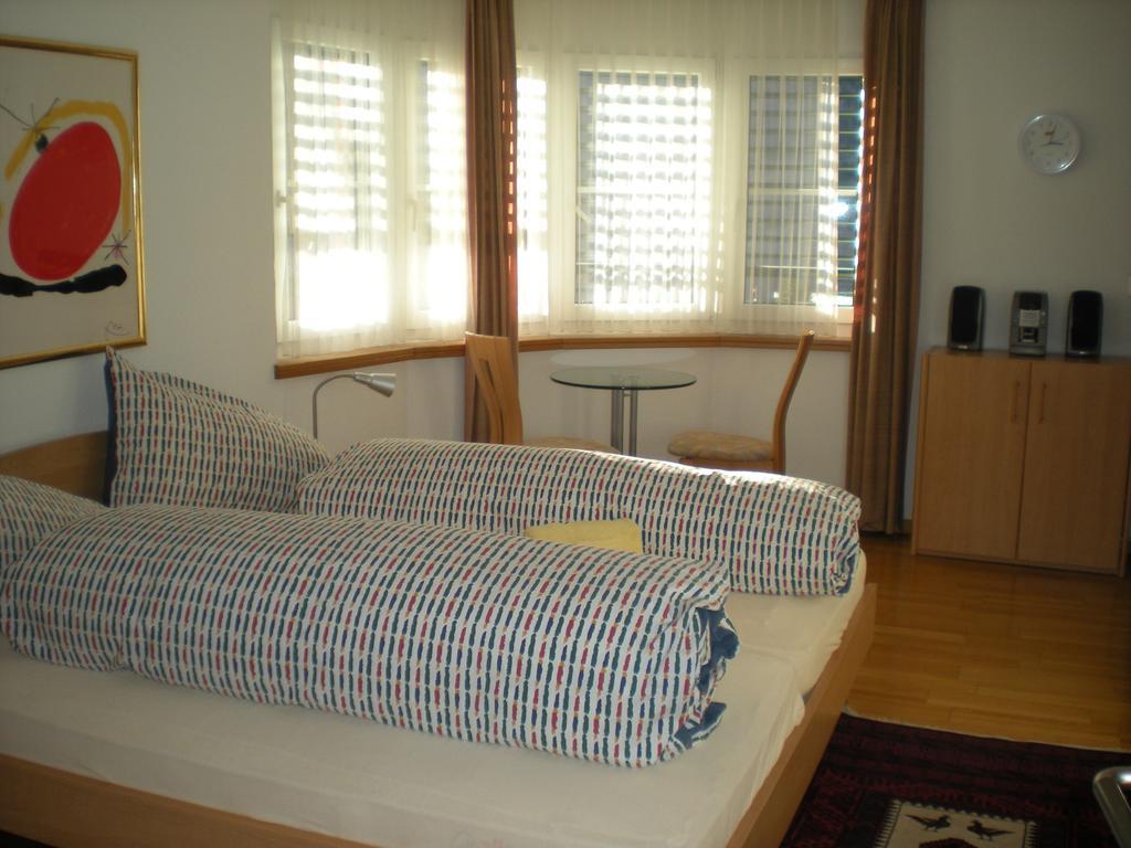 Appartementhaus La Promenade Leukerbad Esterno foto