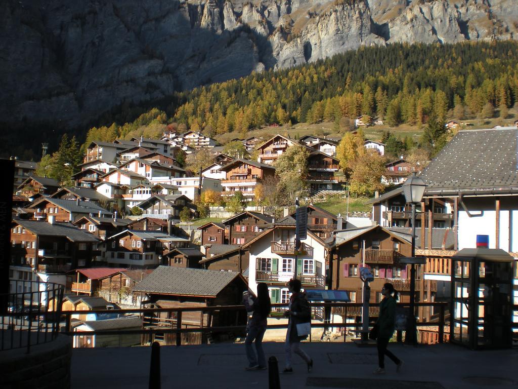 Appartementhaus La Promenade Leukerbad Esterno foto